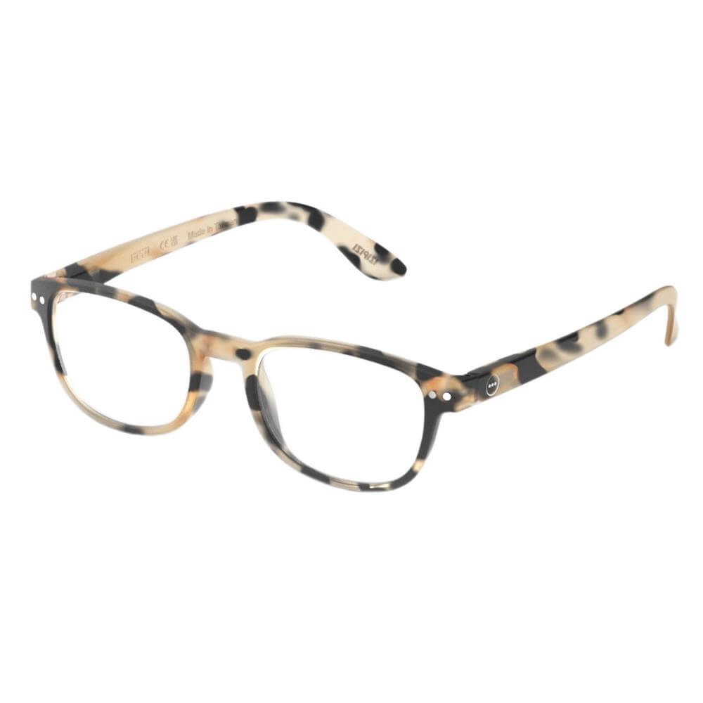 Izipizi Reading Glasses #B Light Tortoise